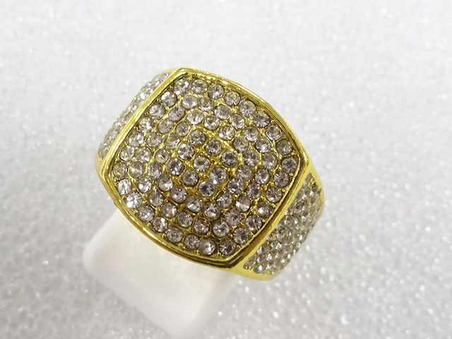 COLORED STONE FASHION RING / JP SIZE 17